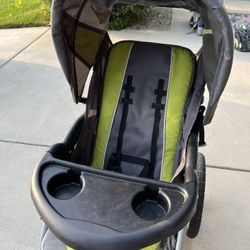 Graco Jogging Stroller, Carrier, Diaper Bag