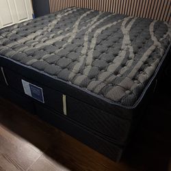 Full set w/ bed-frame and mattress