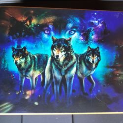 Wolf jewelry Box