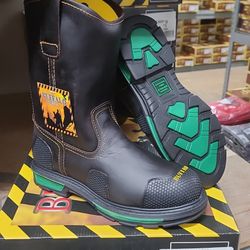 Buffalo Steel Toe Work Boots Size 6-11
