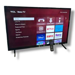 32” TCL Roku Tv