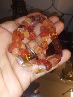 Carnelian stone bracelets