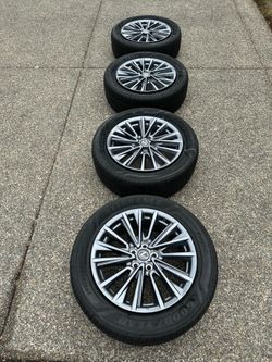 2026 Lexus TX350 oem factory 20" wheels rims & tires 18 miles 2025 2024