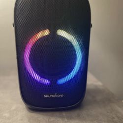 SoundCore A3395 Rave Neo Bluetooth Party Speaker - Black w/Color Changing Lite