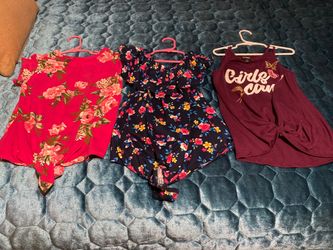 3 girls blouses $10
