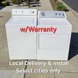 Clean Good Working Maytag Washer & Electric 220v Dryer set