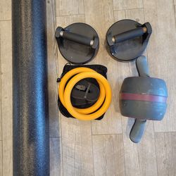 Perfect Push Up, Ab Carve Roller Wheel, Gymnastic Ring, High Density Foam Roller
