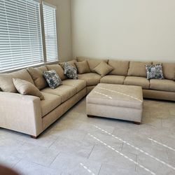 Sectional Sofa Fabric Leather Same Day Delivery Bay Area