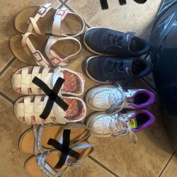 Girls Shoes Size 11c And 12c