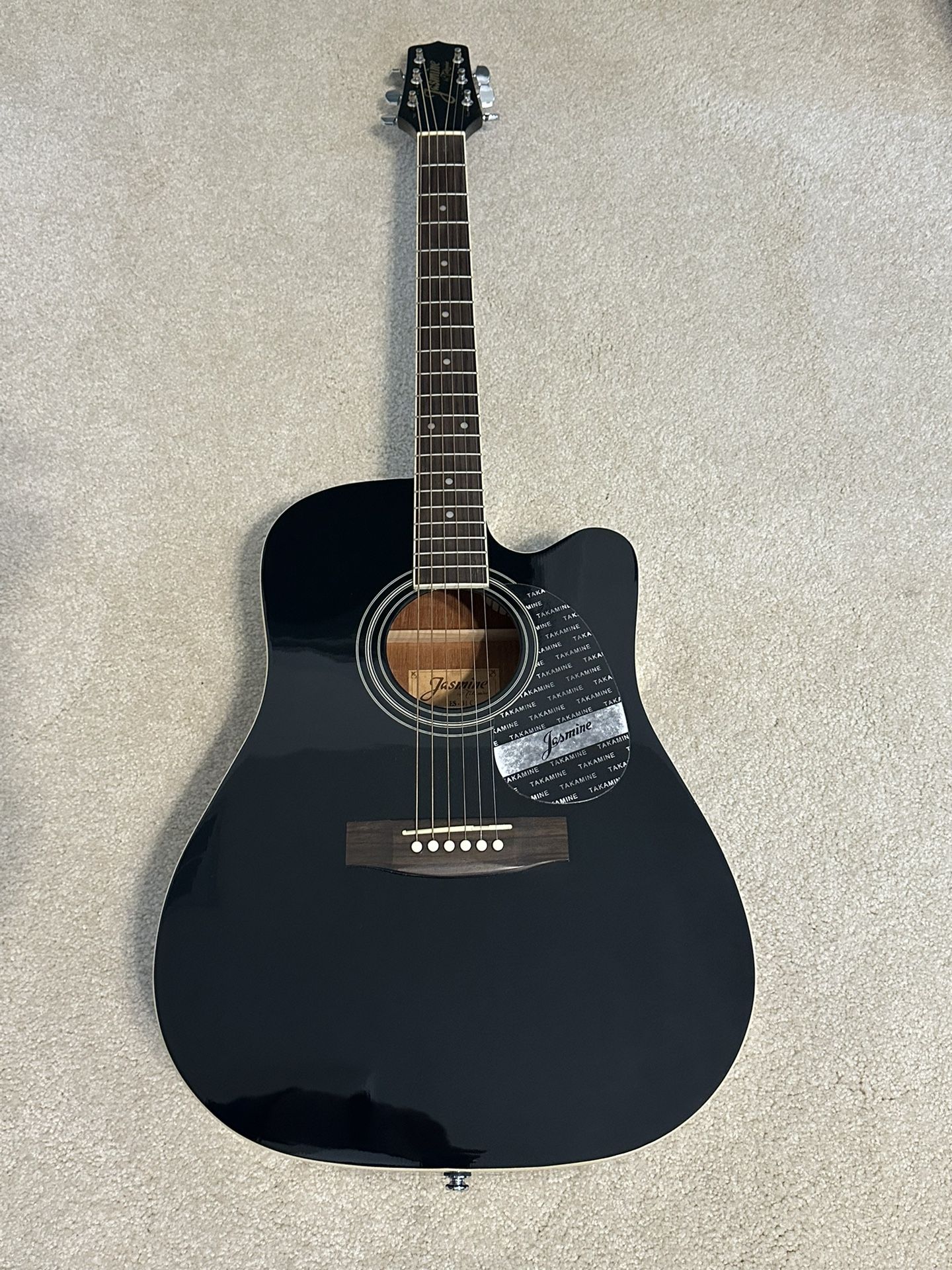 Guitar Takamine Jasmine ES31C Acoustic /Electric with Padded Bag