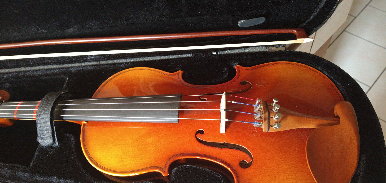 Violin And Great Condition Copie Stadvarius Model 9000 3/4  