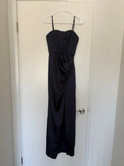 Wedding Guest Navy Blue Dress Size 4