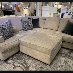 Big Size Cozy Couch Sectional🤩 Living Room Set👌 New Brand🔥 