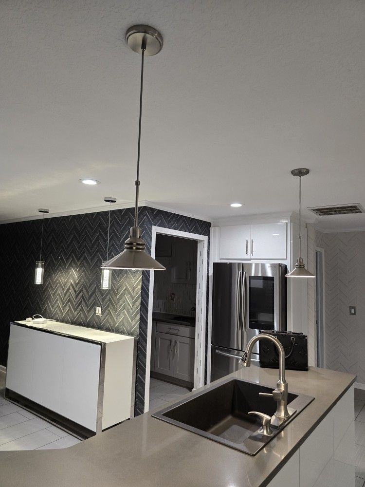 Kichler Grenoble Kitchen Pendant Lights $99 Each