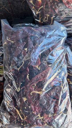 Chiles California 5 libras La bolsa.