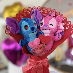 Disney Stitch Valentine Bouquet š