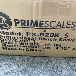 PRIME SCALES PS-B20K Bench Scale