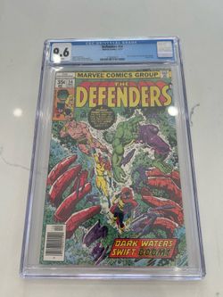 Defenders #54 CGC Graded 9.6 (1977) George Perez & Ernie Chan Cover, Marvel Comics, Nick Fury, Hulk