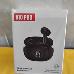 Bluetooth A10 Pro True Wireless Earphones. Shipping Available