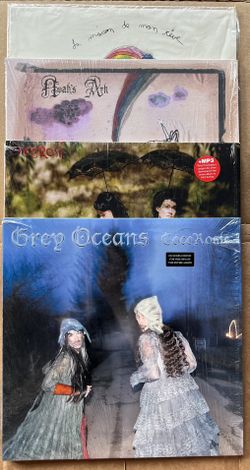 Cocorosie 4-Vinyl Record LP Set - Grey Oceans, Adventures Of…, Noah’s Ark, La Maison…