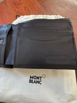 Men’s Wallet Coach Bifold $50