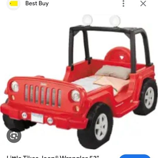 Twin Boys Jeep Wrangler Bed