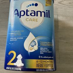 Aptamil Care Stage 2 Milk Based 6-12 months Infant Formula 28.2 oz Sealed Exp 12/25