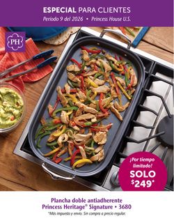 Plancha doble antiadherente
