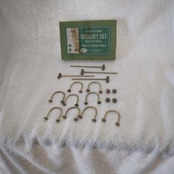 Miniature Croquet Set Brass