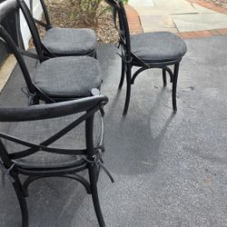 Set of 4 Restoration Hardware chairs