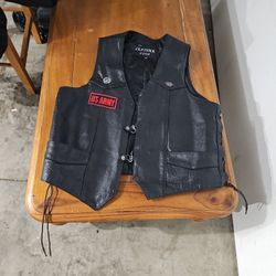 Leather Vest