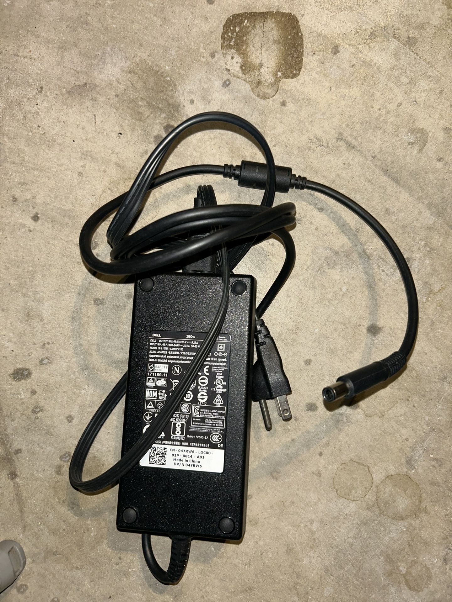 Dell 180w Ac Adapter
