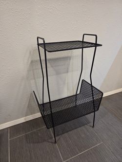 Mid Century Metal Shelf