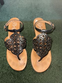 Brighton Lina Black Sandal 7.5