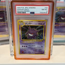 Pokemon Masaki Gengar PSA 8