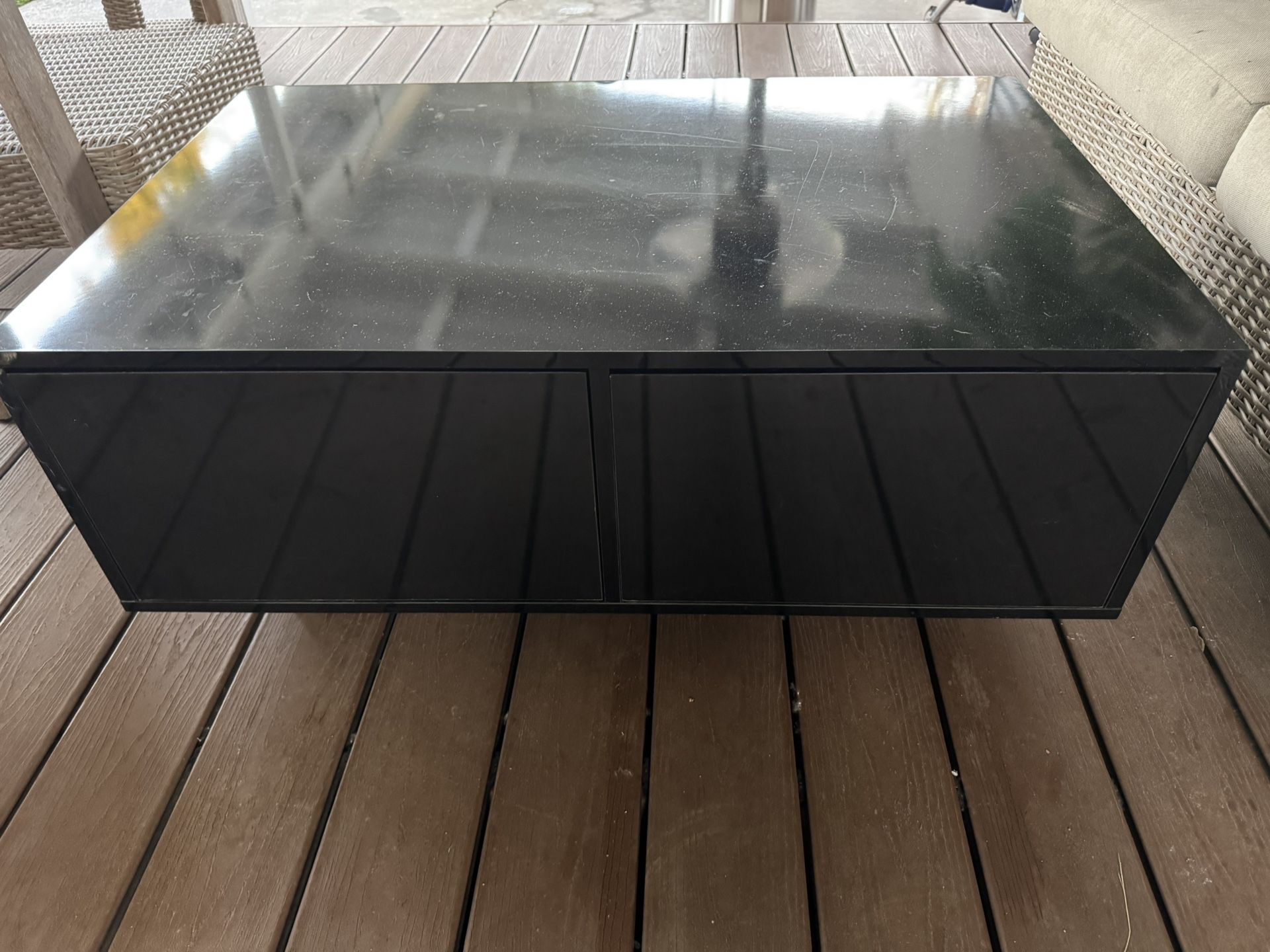 Coffee Table With Drawers