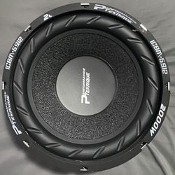 Performance teknique 12 inch subwoofer hotsell 2000 watts