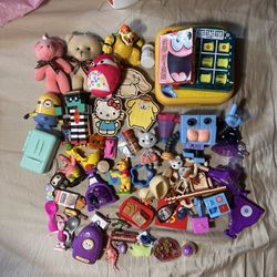 Random bundle of toys/collectibles, opened
