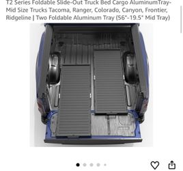 T2 Series Foldable Slide-Out Truck Bed Cargo Tray