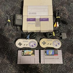 Super Nintendo System Bundle 