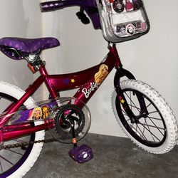 Barbie 16-inch | Bought & NEVER used bike.
