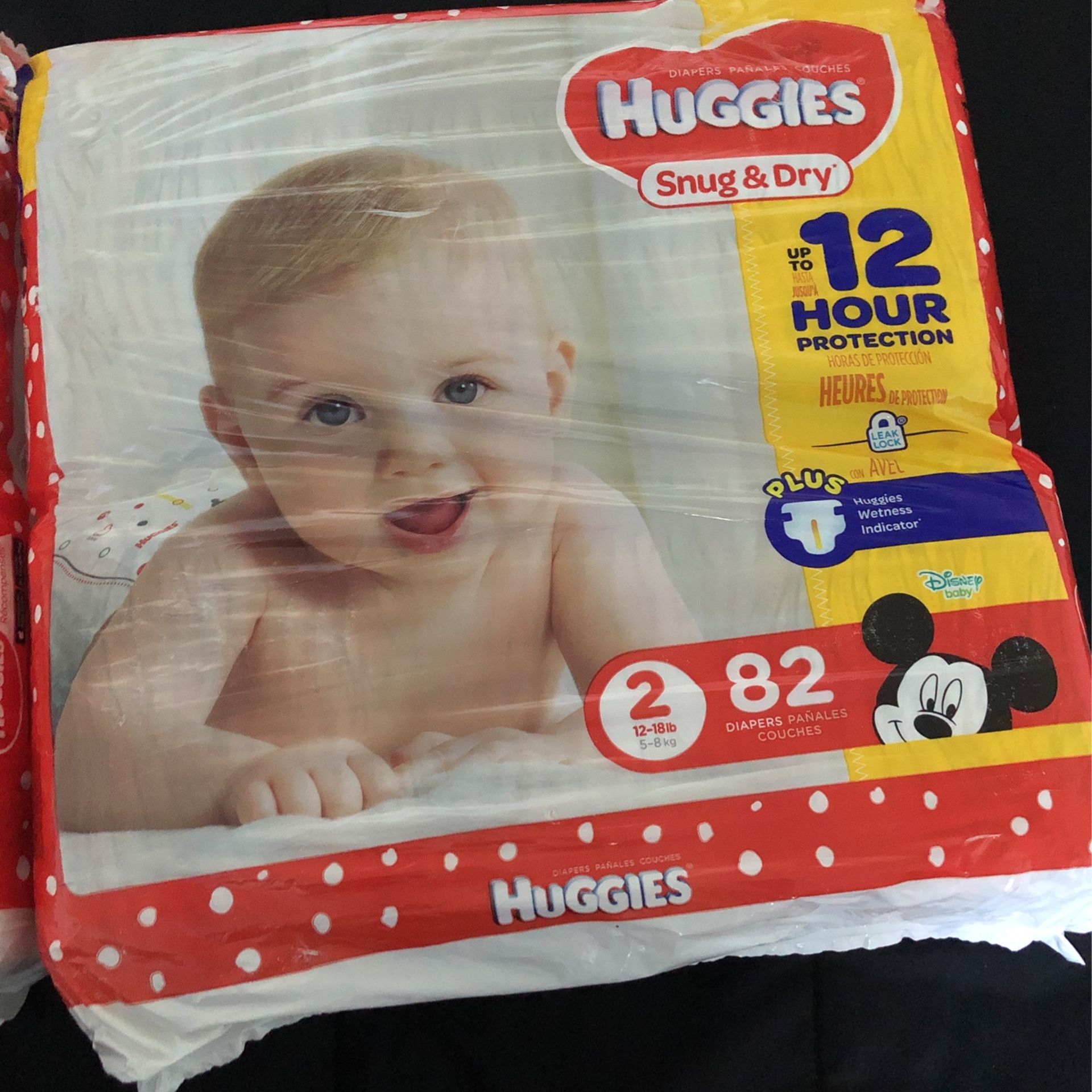 Huggies Snug & Dry Size 2 82 Count