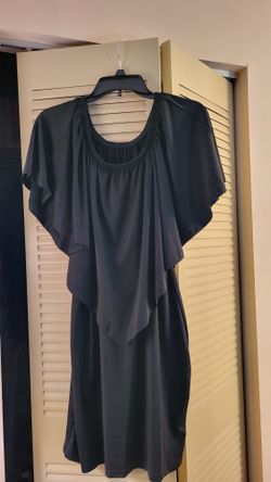 Evening Layer Blk Dress