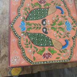Brand New small mediterranean style stool