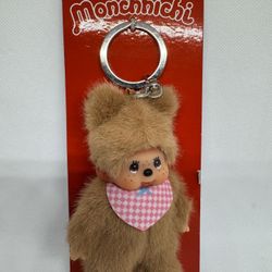 Monchhichi Bear Keychain