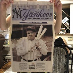 NY Yankees Celebrating 100 Years Four-Section Commemorative Special Edition