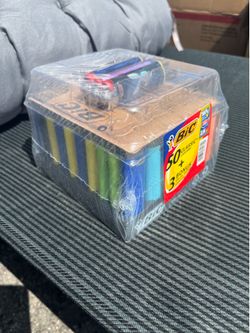 50 pack of BIC Lighters big size plus 3