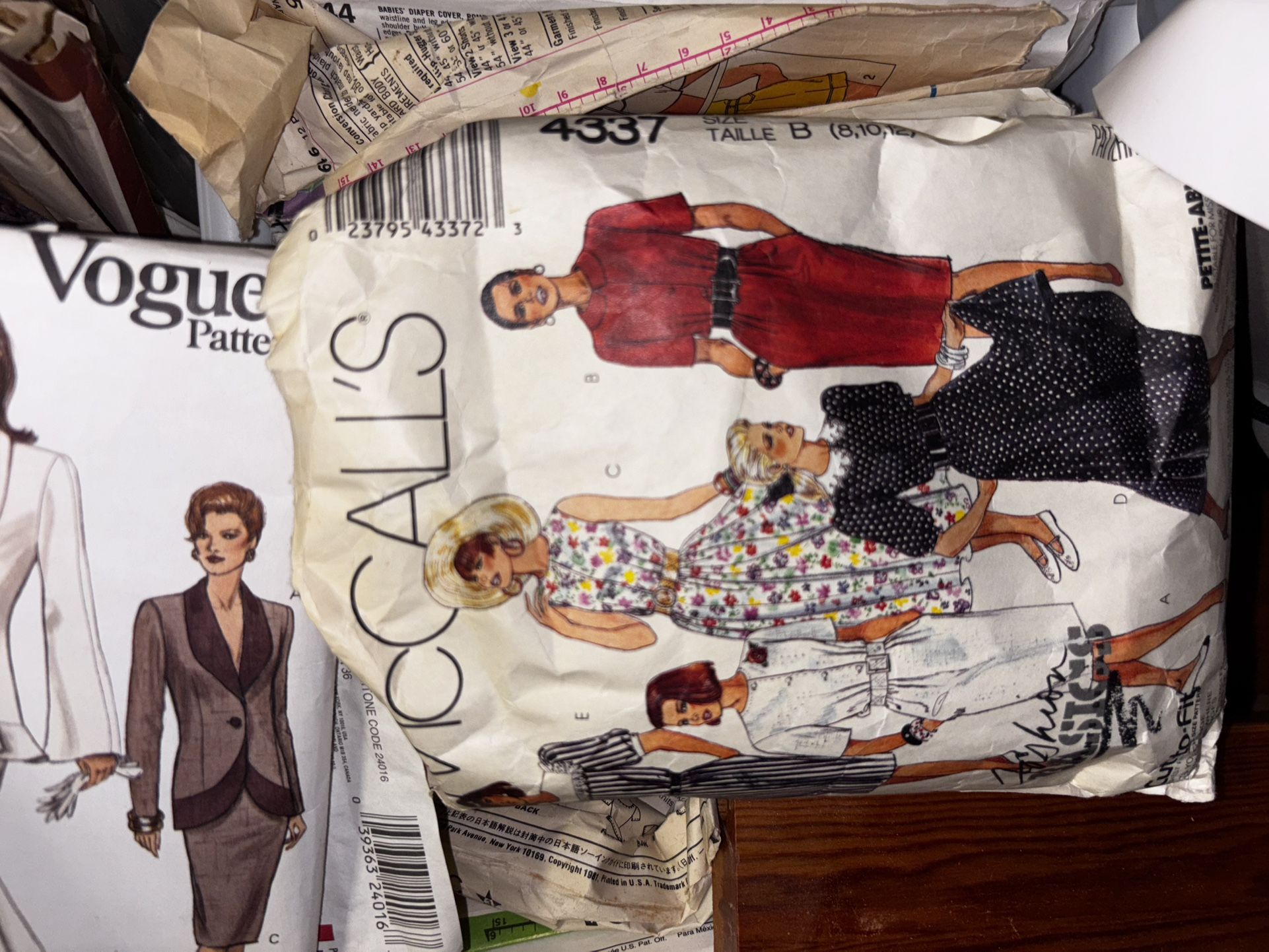Vintage Clothing Patterns