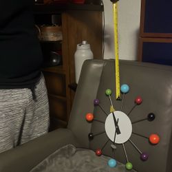 Mid-century Replica Wall Clock 