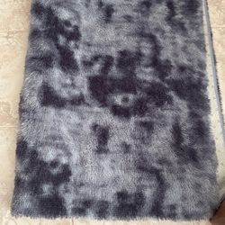  Grey Area Rug With Highlights Brand New